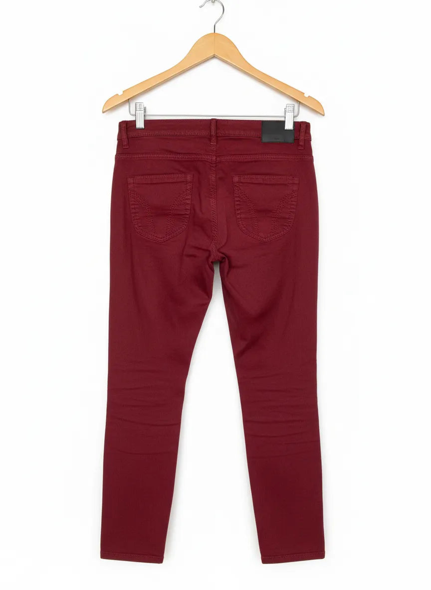 Soyaconcept burgundy tajta byxor