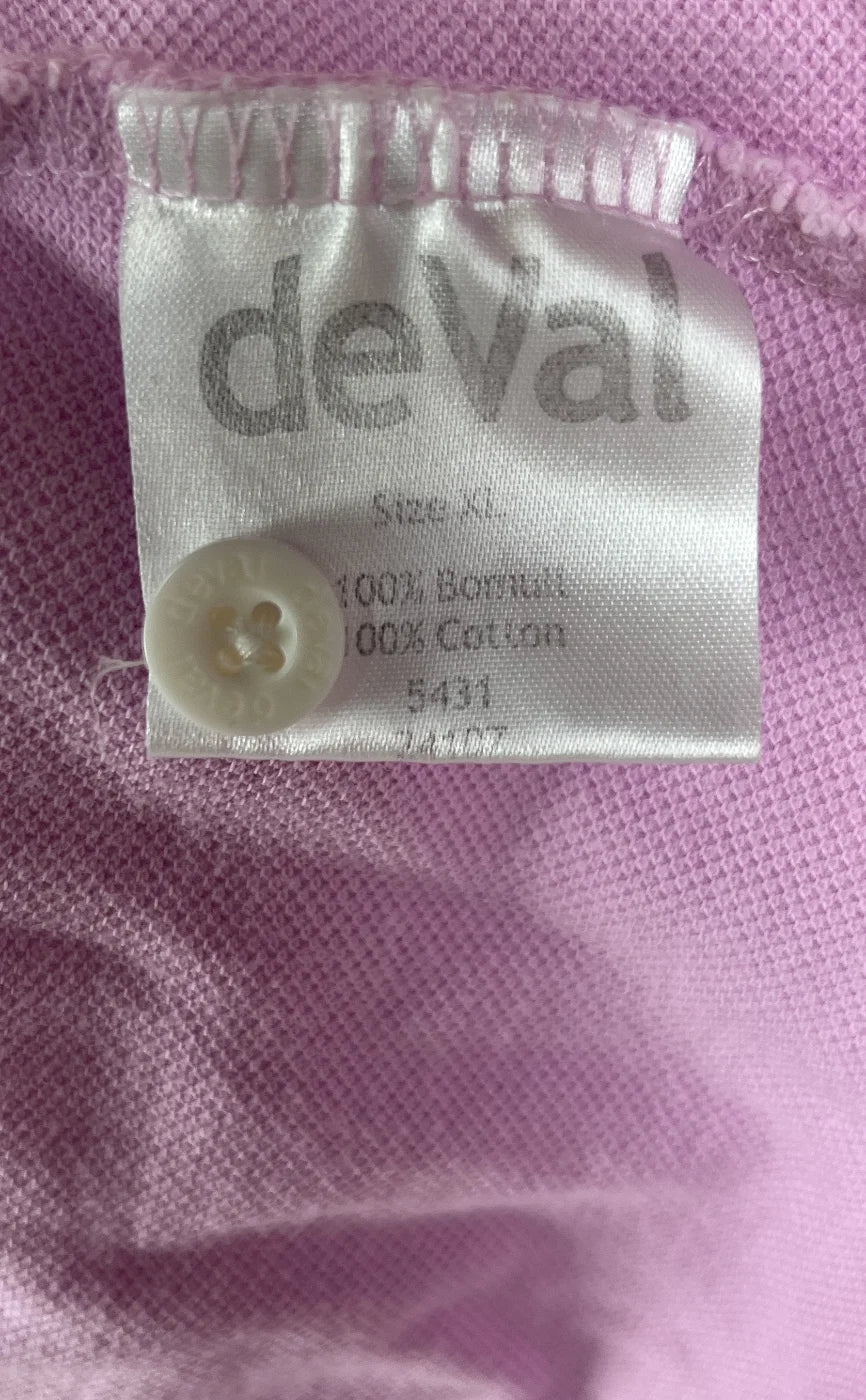 deVal rosa pikétröja för dam