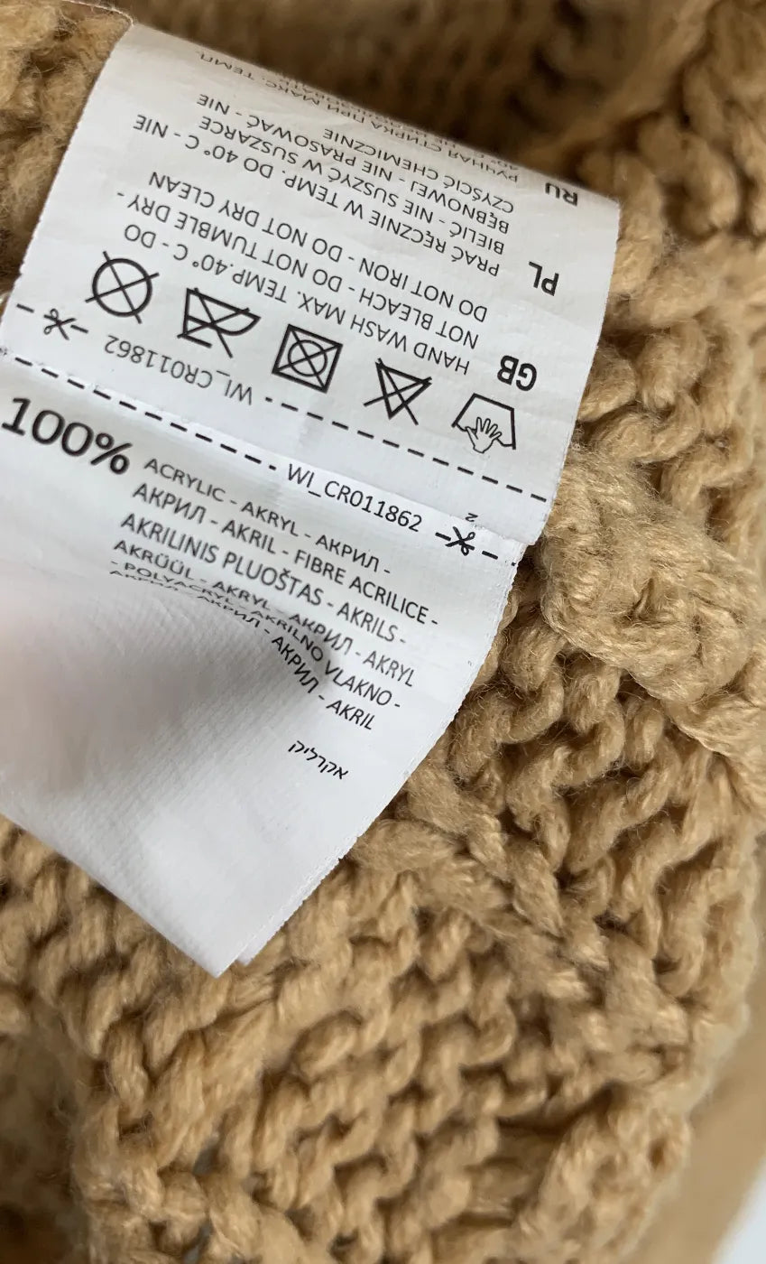 Cropp flätstickad tröja