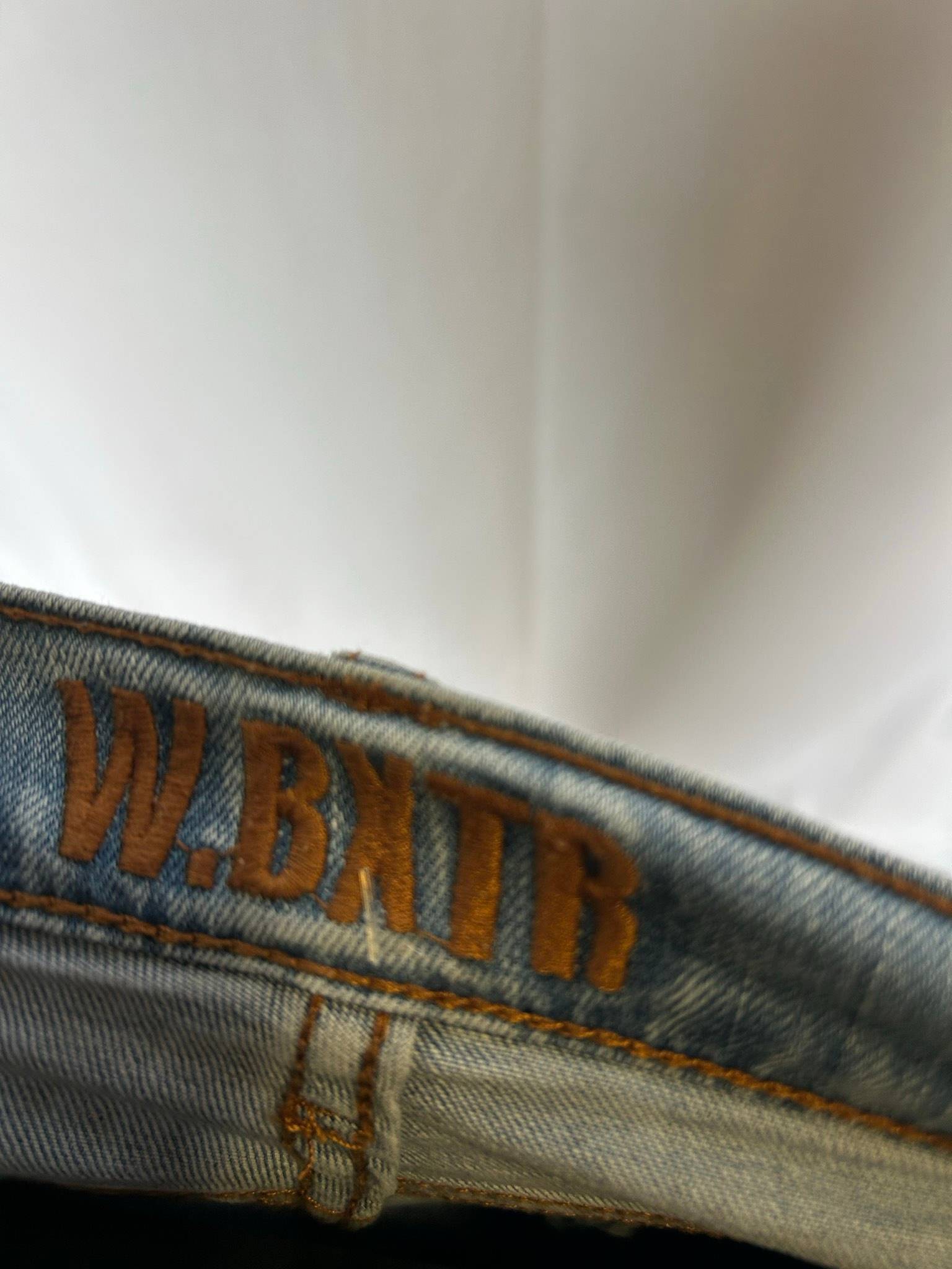 W.BXTR Hayes Skinny ljusblå jeans