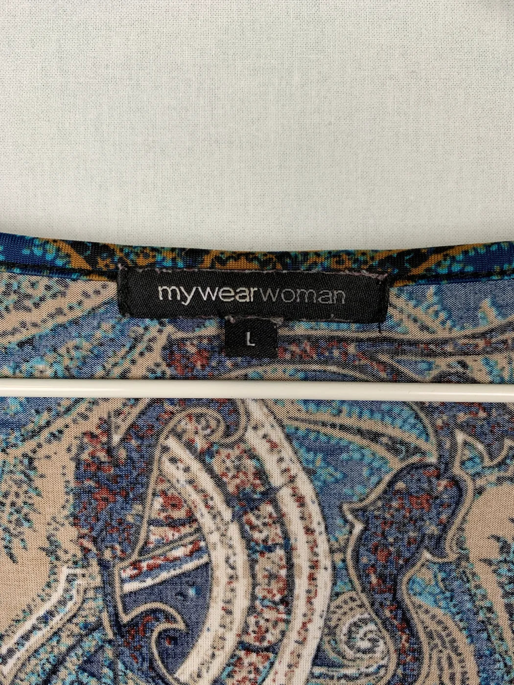 MyWearWoman långärmad topp med paisleymönster