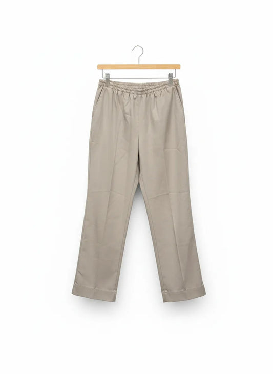 åshild beige byxor med resårmidja
