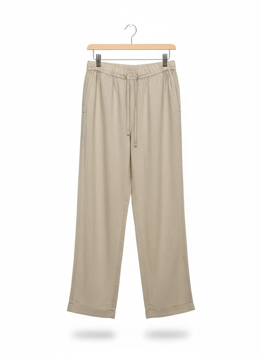 Only Carmakoma beige vida linnebyxor