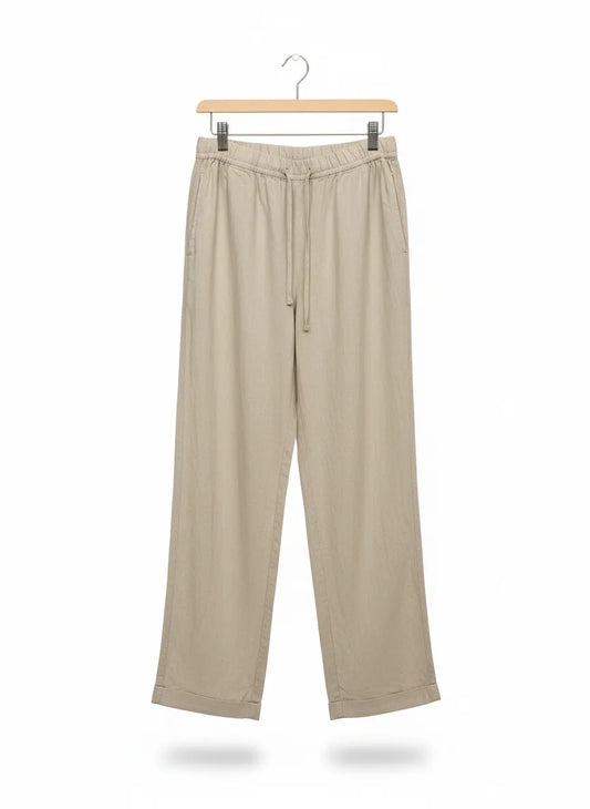 Only Carmakoma beige vida linnebyxor
