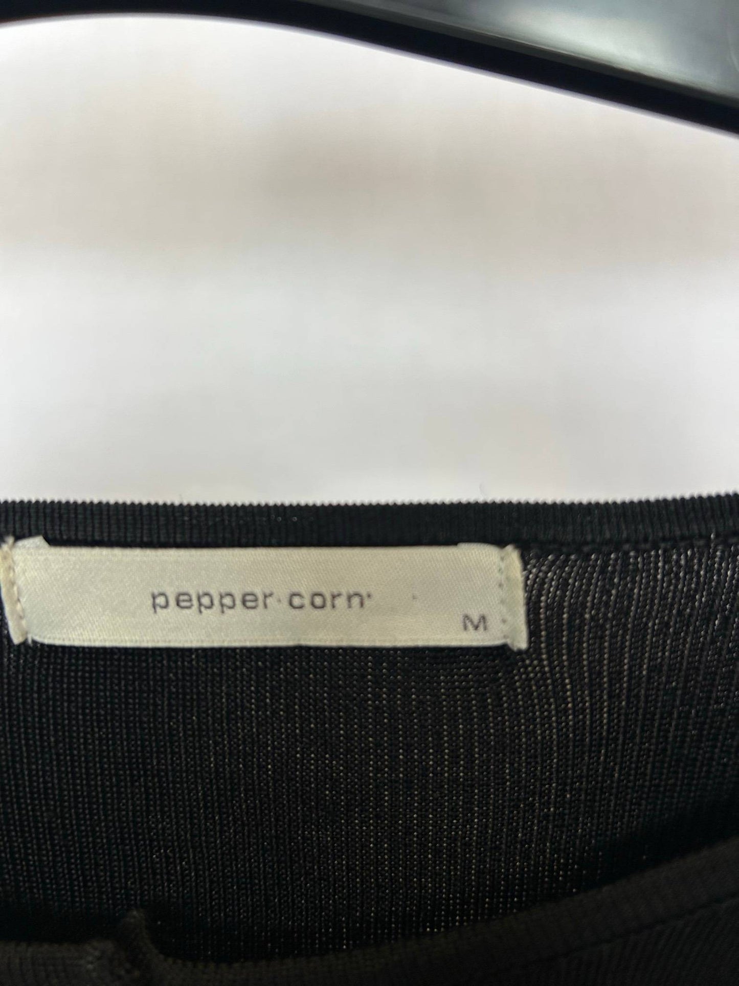Pepper Corn svart cardigan med långa ärmar