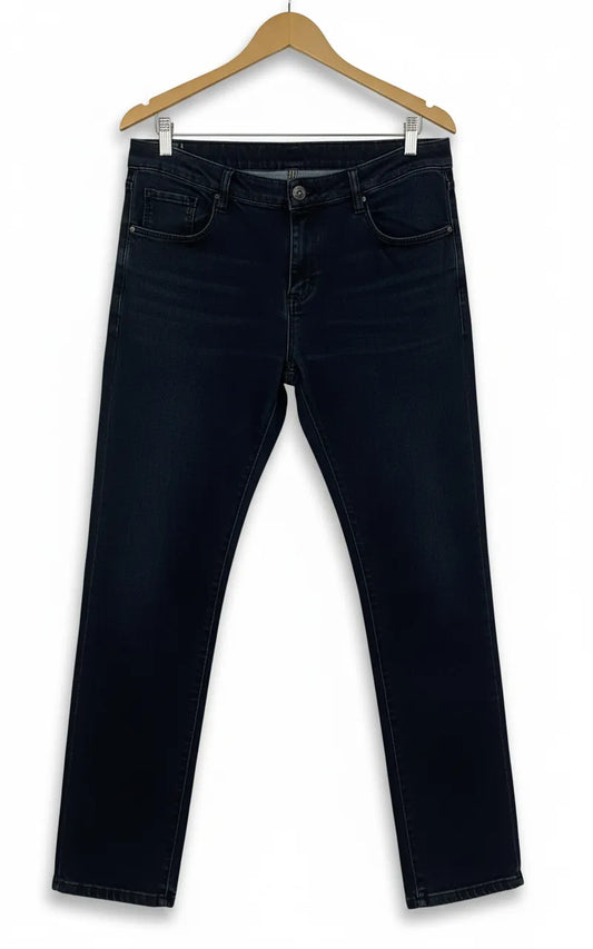 Freequent mörk marinblå denimjeans