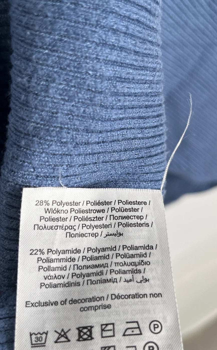 VILA Ribbad Långärmad Topp