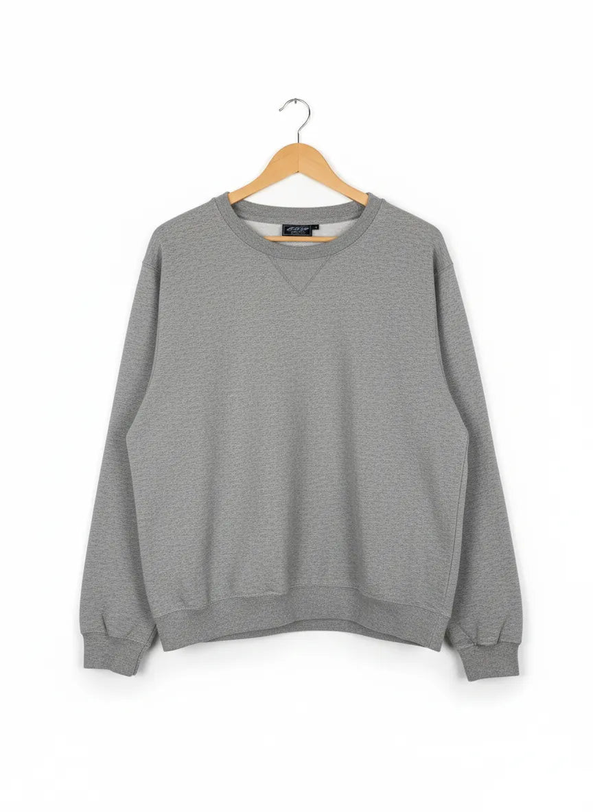OTP Leisurewear grå sweatshirt med rund hals