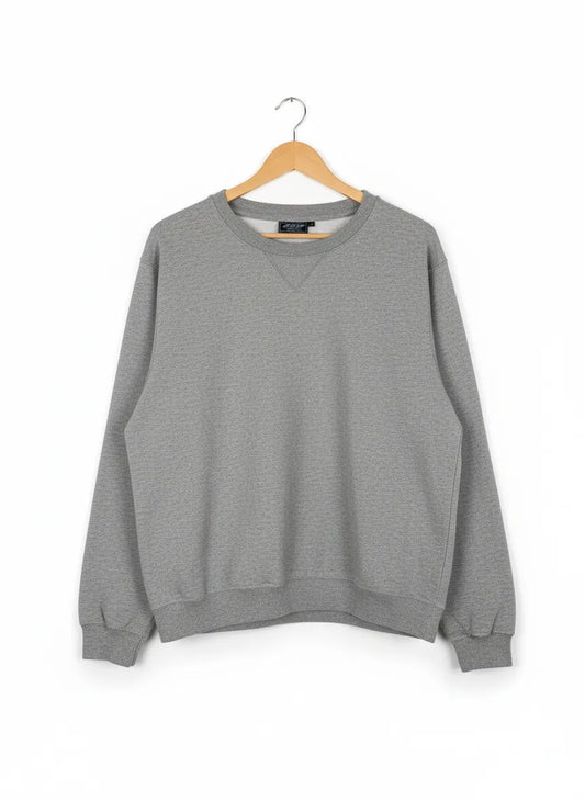 OTP Leisurewear grå sweatshirt med rund hals