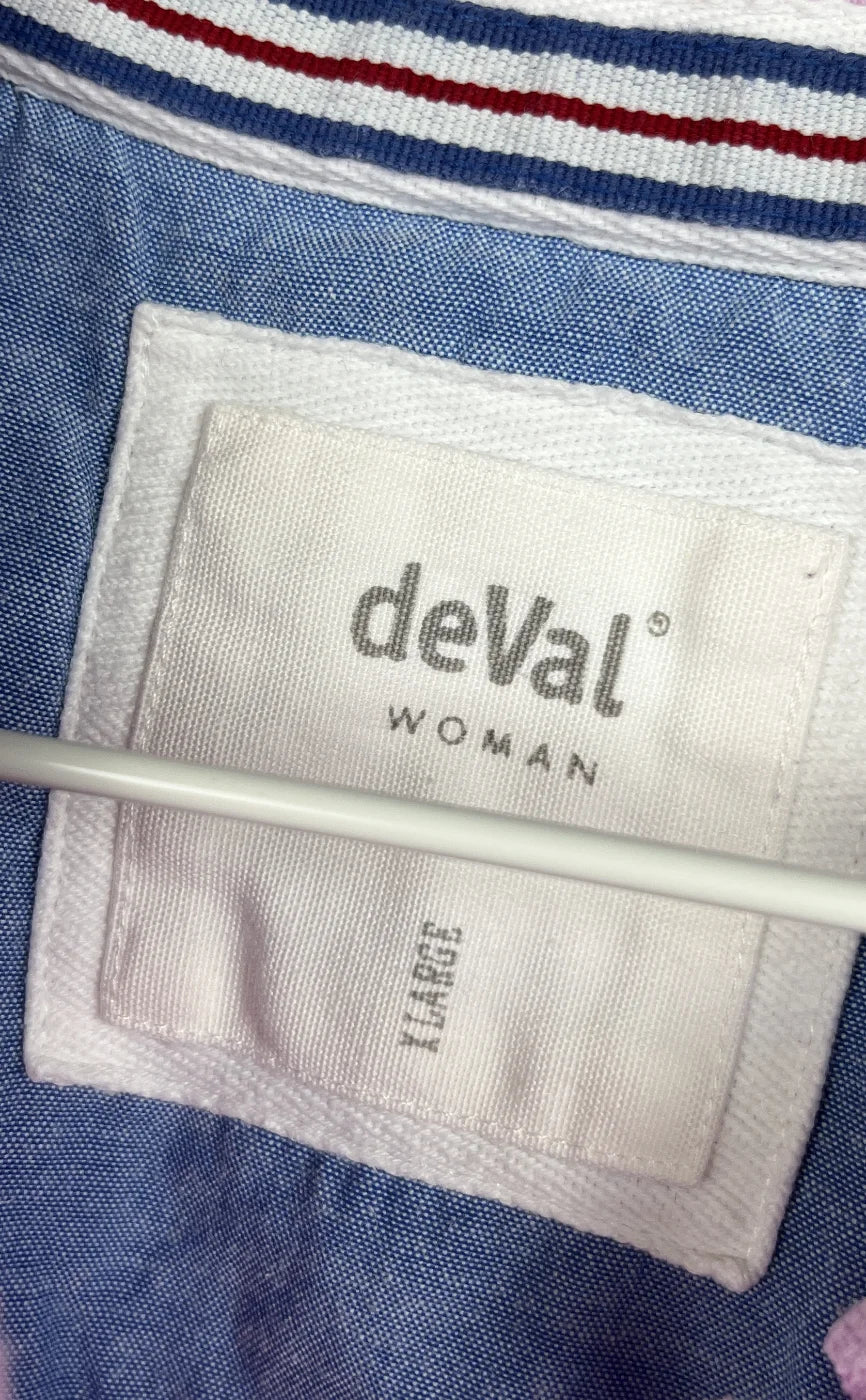 deVal rosa pikétröja för dam