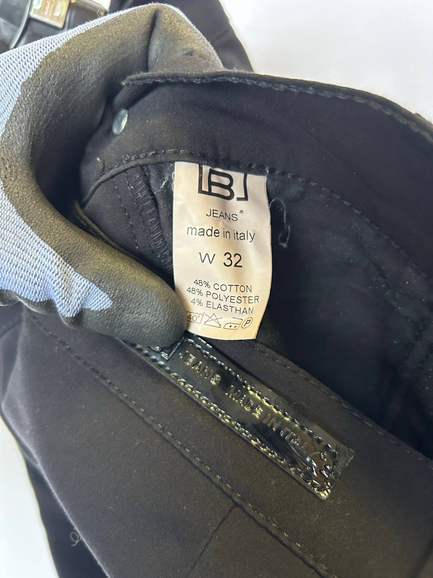 B Jeans svarta herrbyxor W32