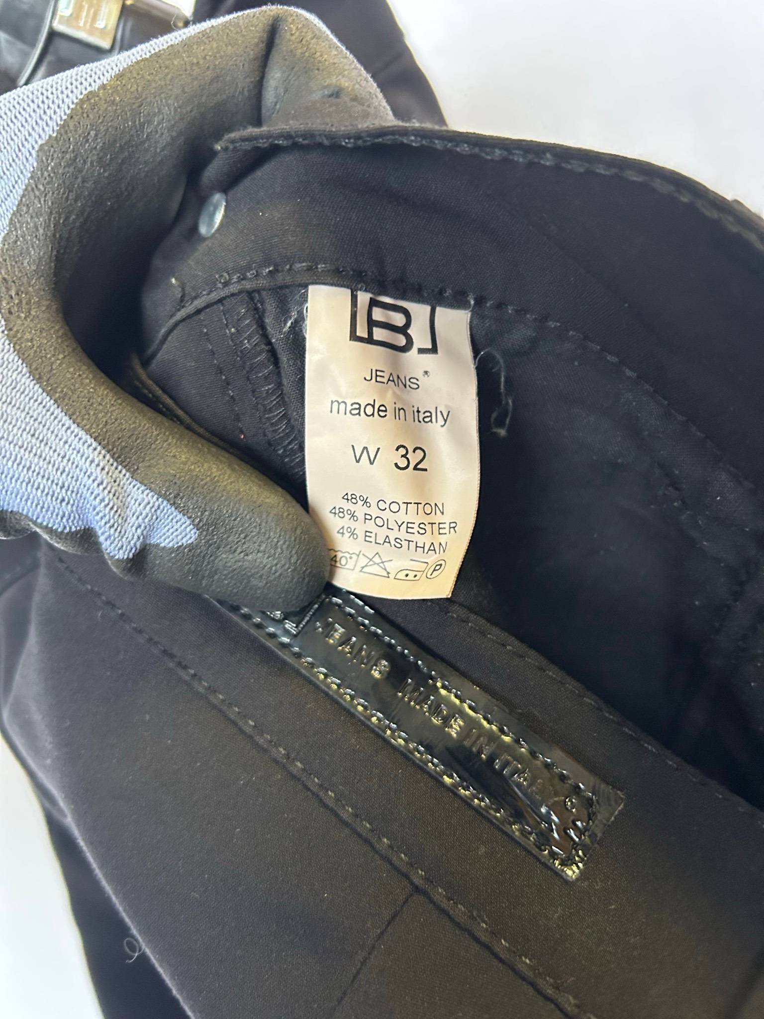 B Jeans svarta herrbyxor W32