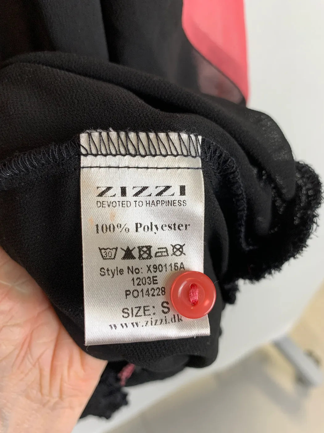 Zizzi färgblockerad tunn blus
