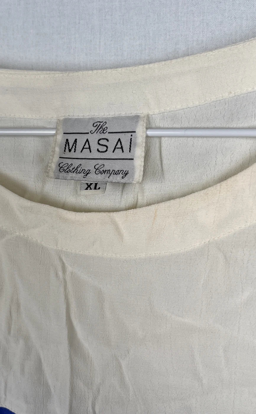 Masai färgblock kortärmad topp