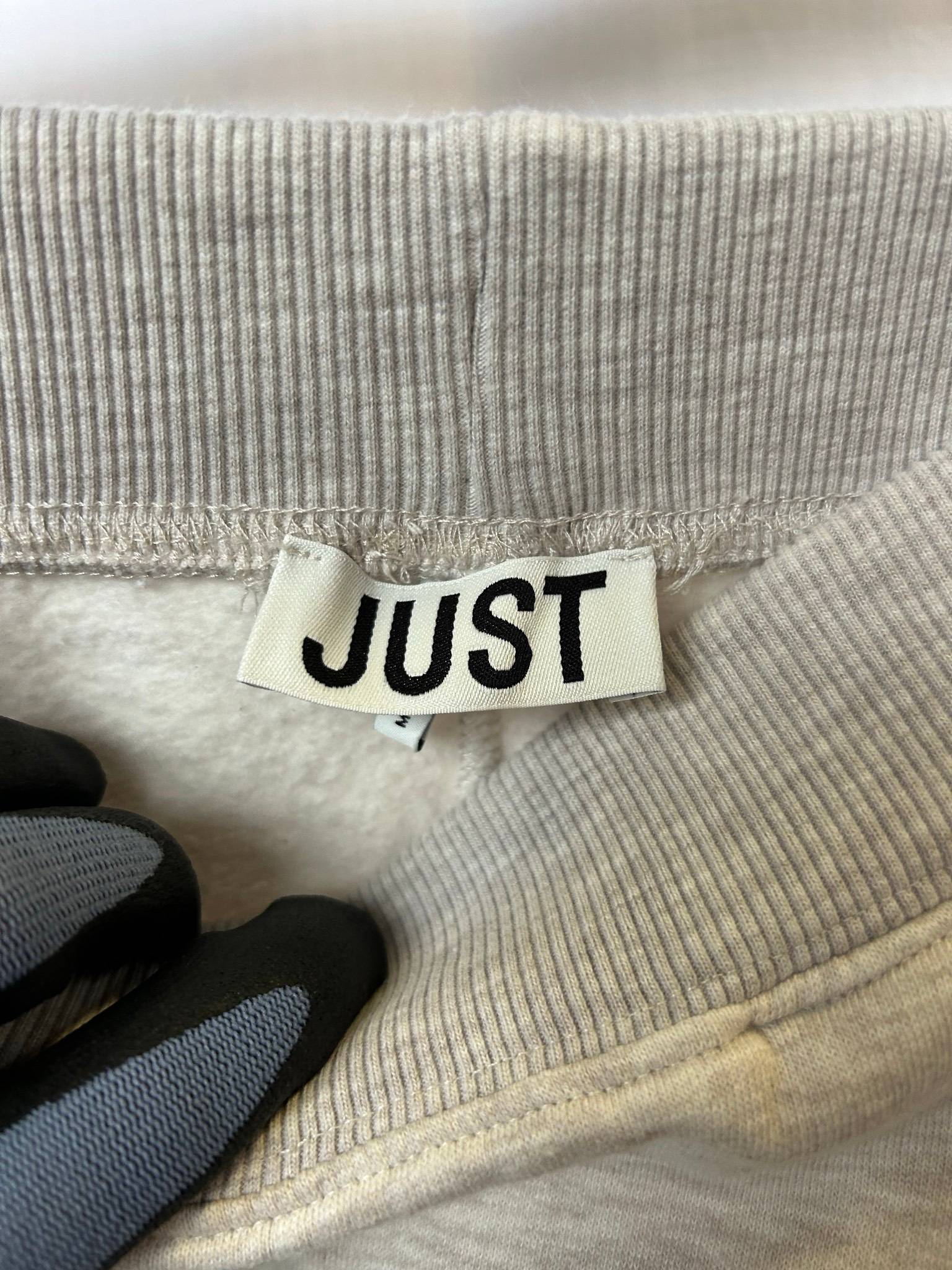 Just sweatshirtkjol beige storlek M