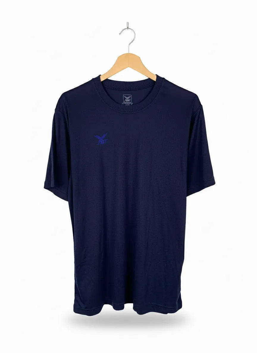 FBT mörkblå t-shirt med kort ärm