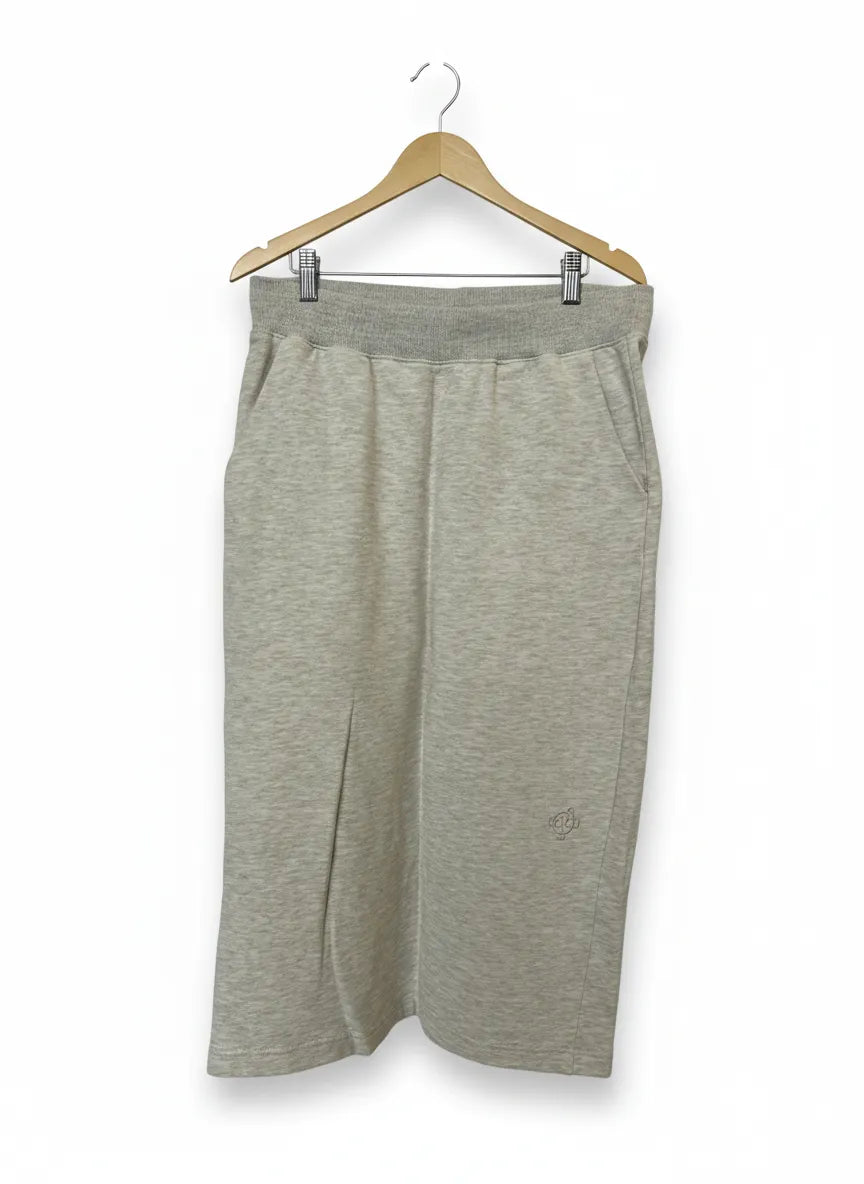 Just sweatshirtkjol beige storlek M