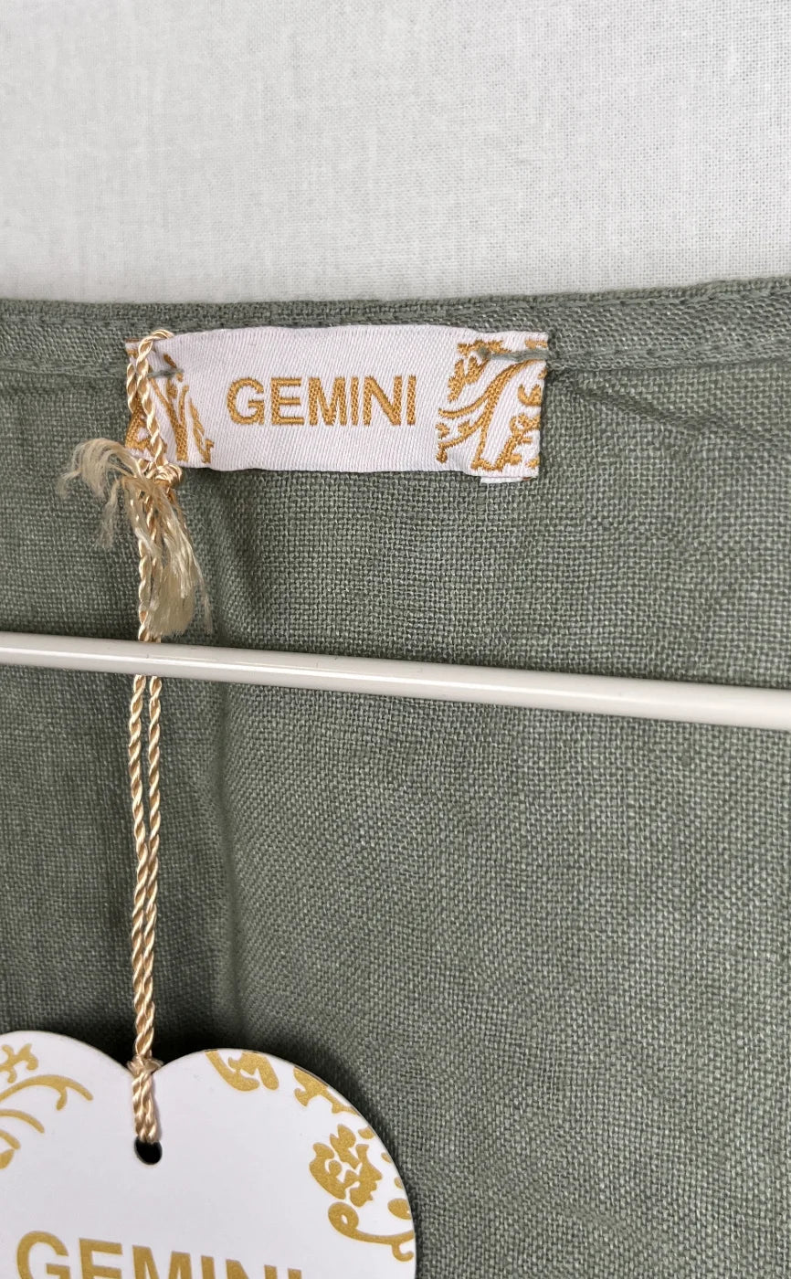 Gemini Vid Linneklänning
