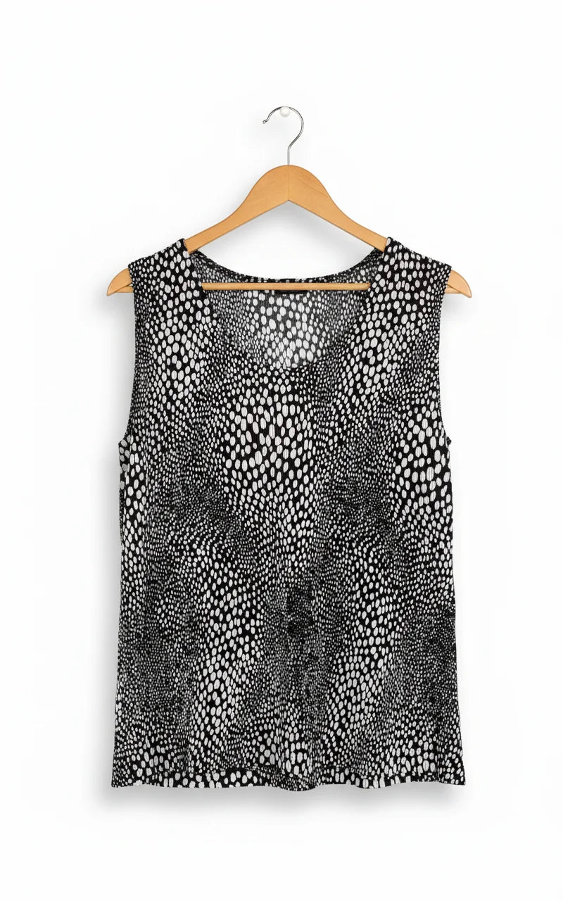 Gerry Weber ärmlös mönstrad topp