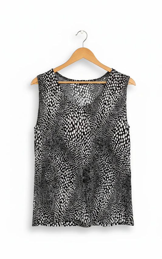 Gerry Weber ärmlös mönstrad topp