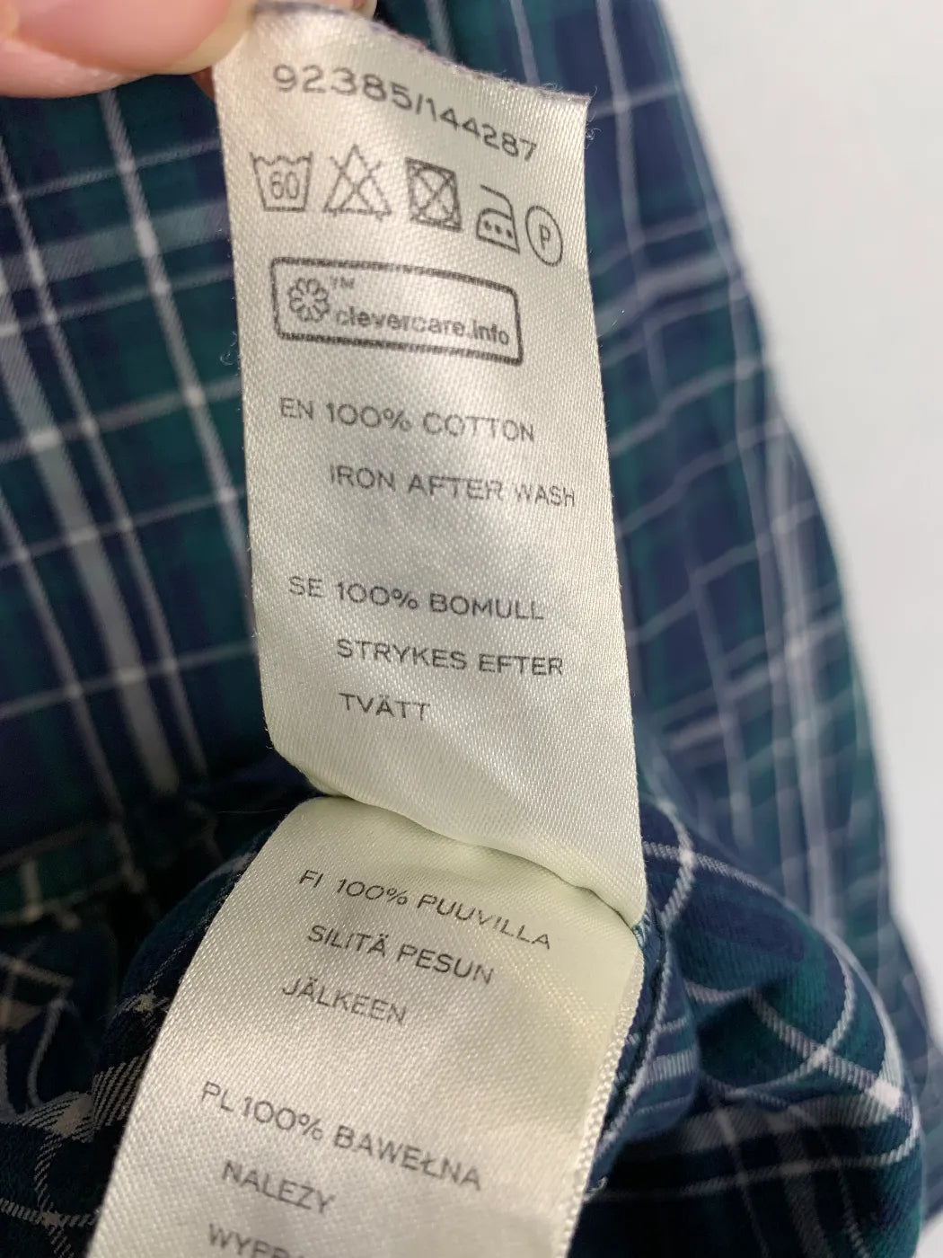 Hampton Republic rutmönstrad skjorta med regular fit