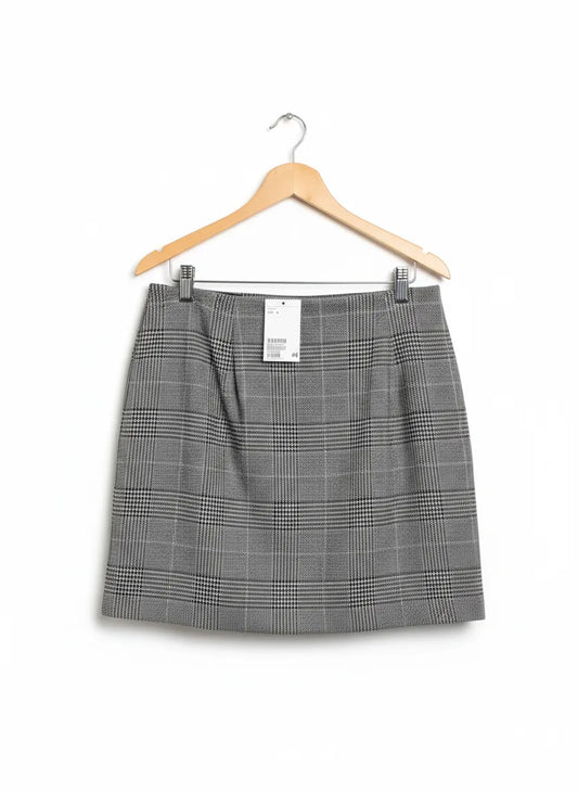 H&M Divided rutig minikjol