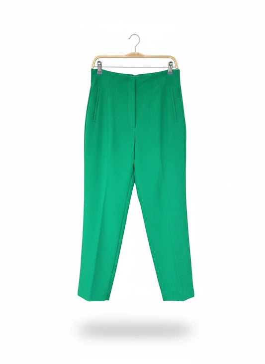 Zara gröna byxor med hög midja