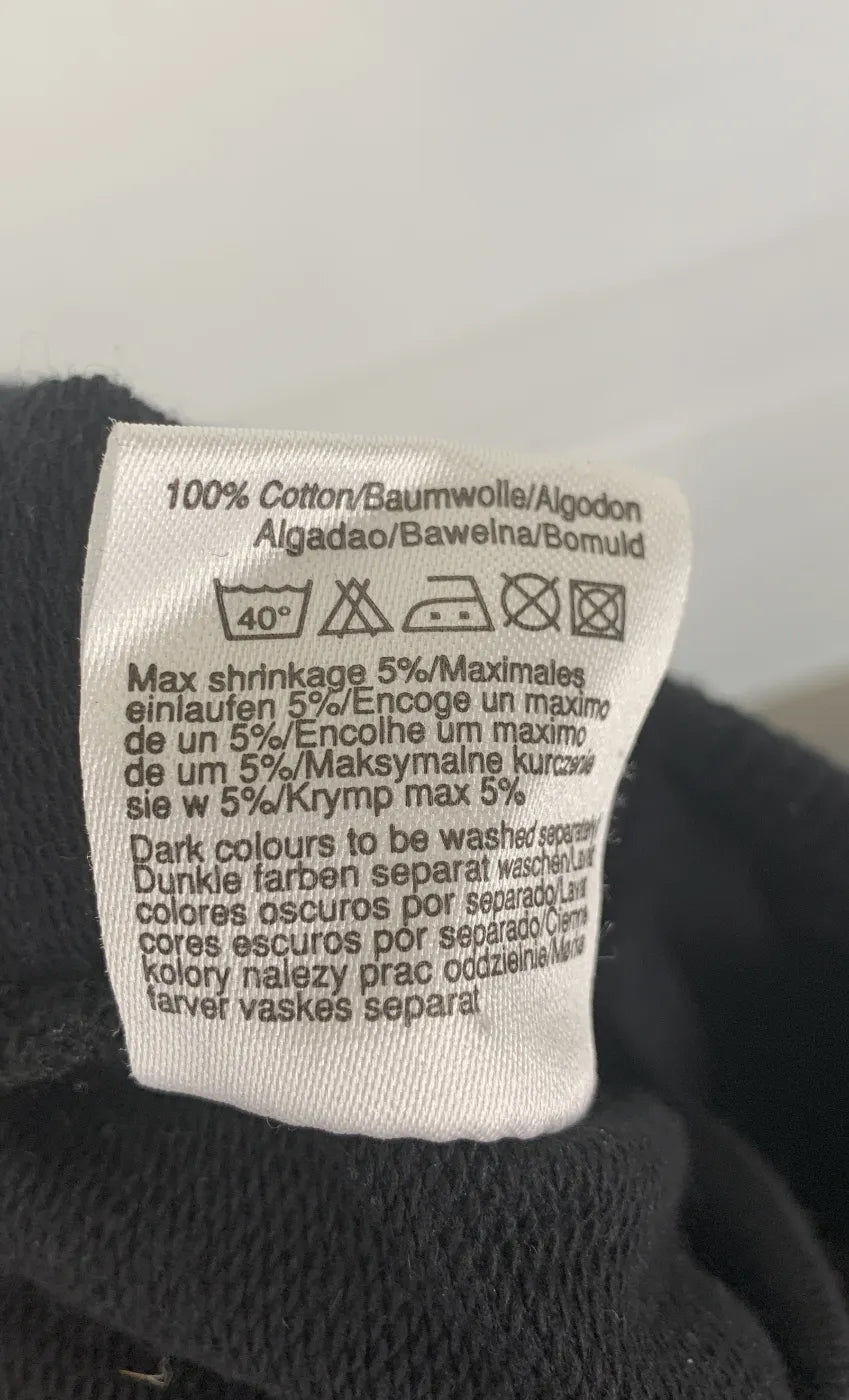 Vero Moda svarta bomullsbyxor
