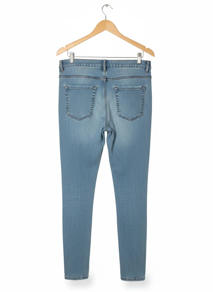 W.BXTR Hayes Skinny ljusblå jeans