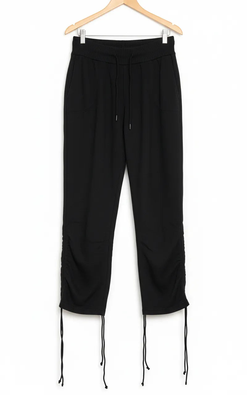 Vero Moda svarta bomullsbyxor