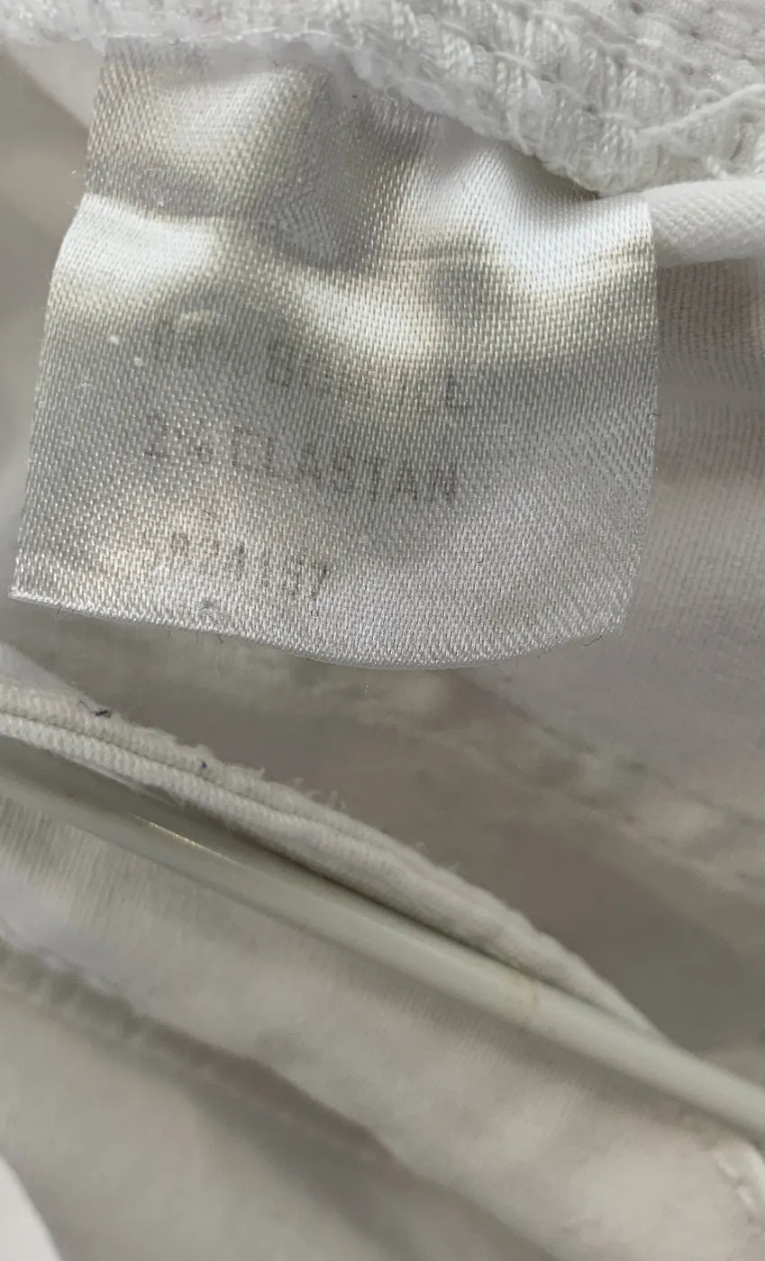 Isolde vita jeans med raka ben