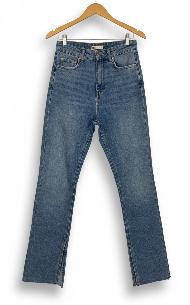 Gina Tricot Perfect Jeans med slitsar