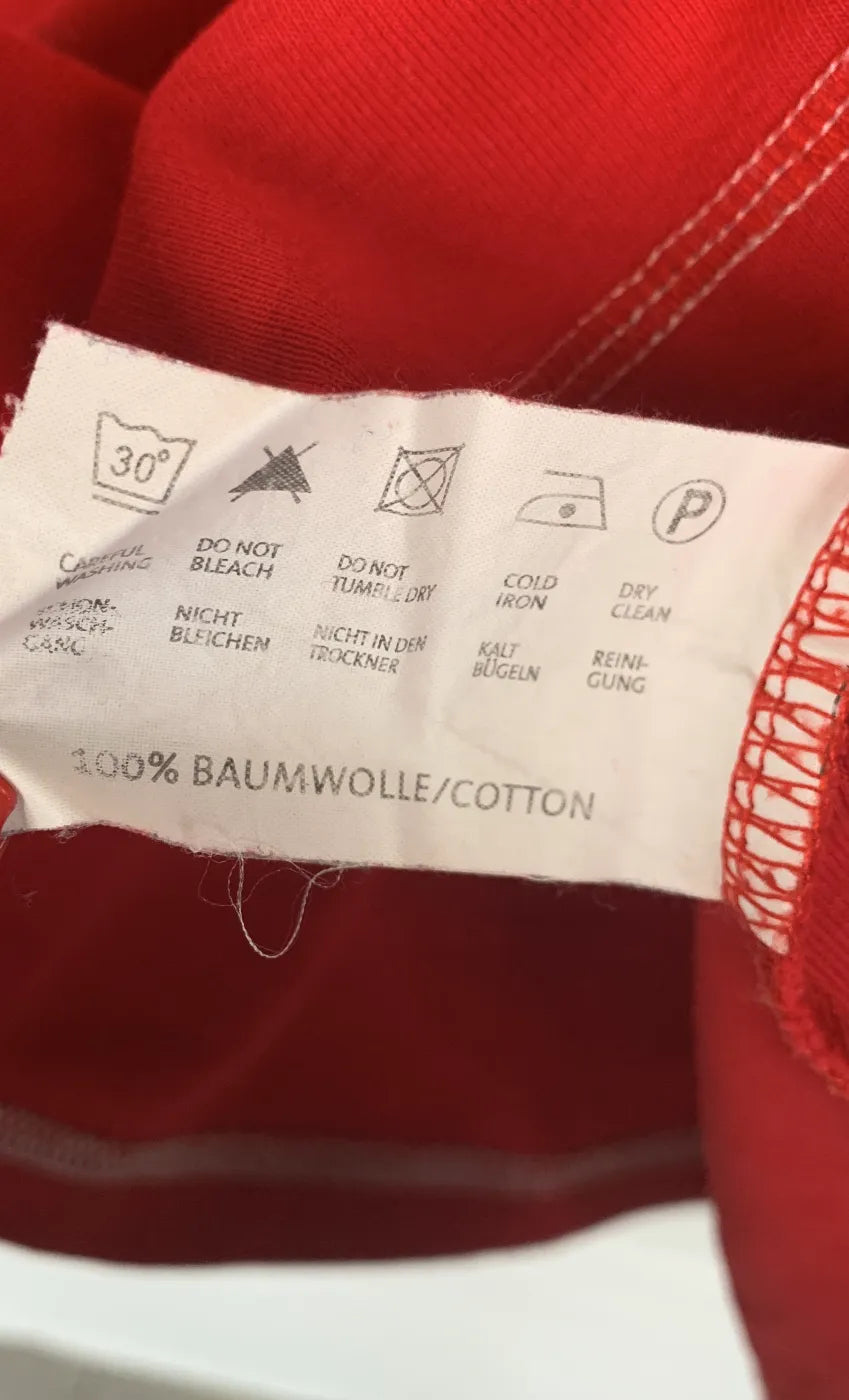 Street One Röd Långärmad Topp
