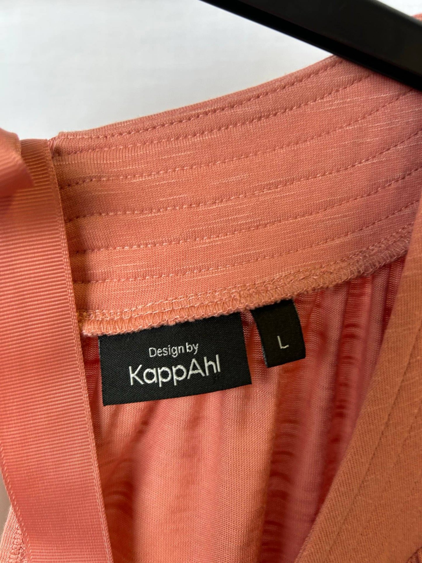 KappAhl korallfärgad blus med loose fit