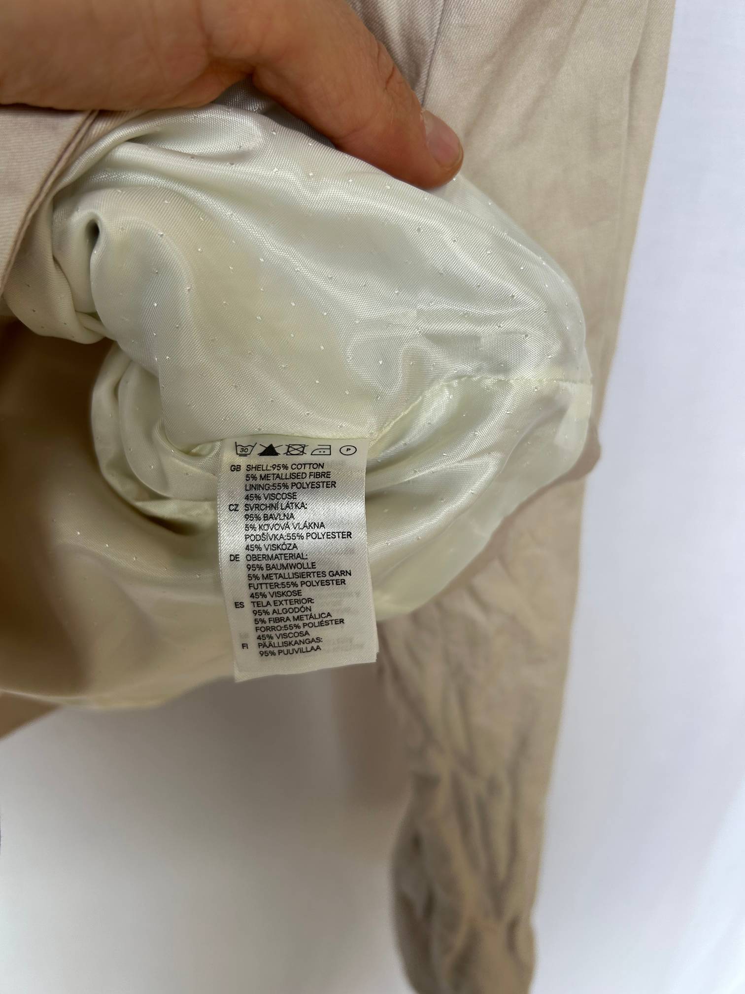 H&M Modern Classic beige kavaj