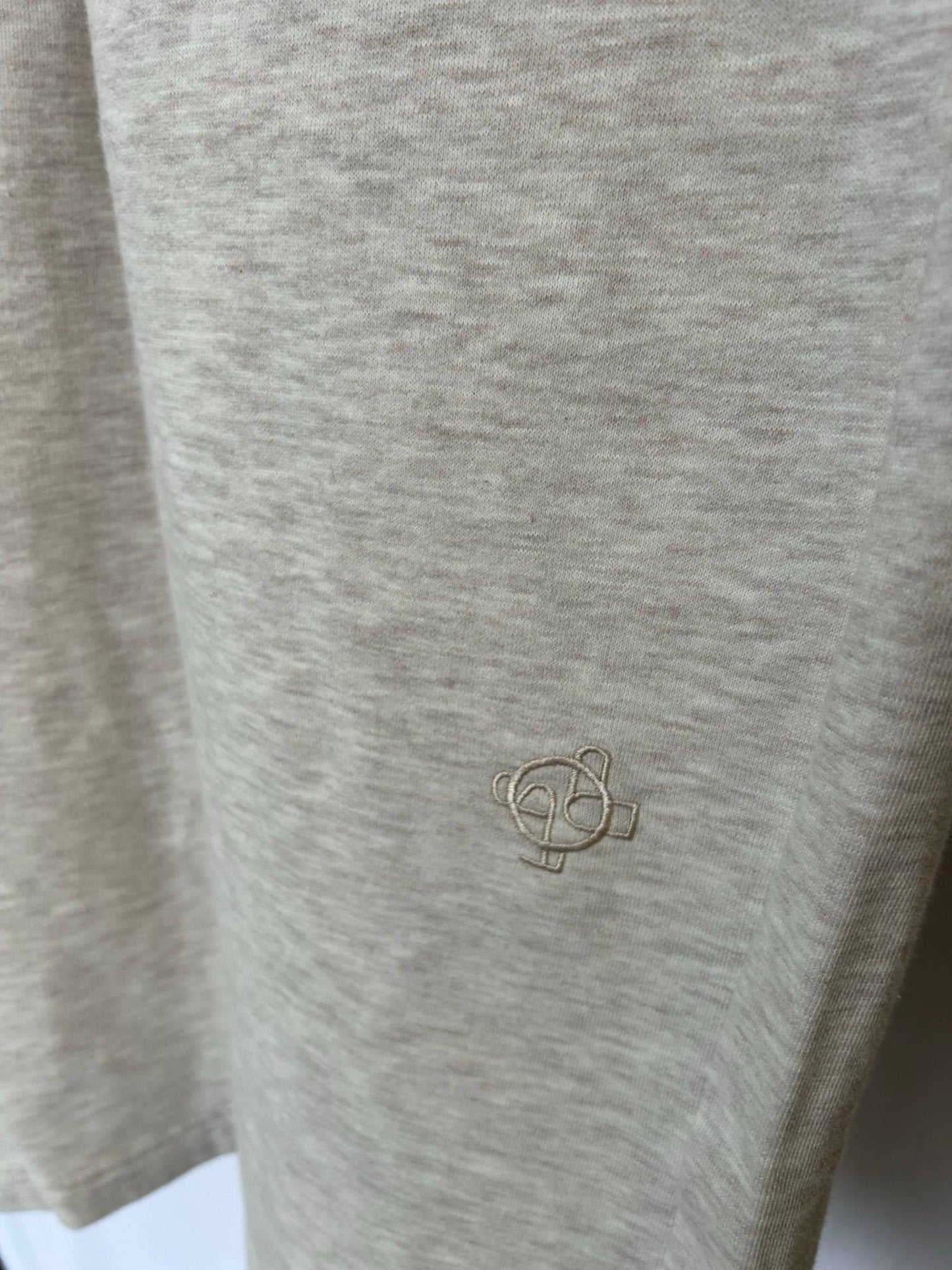 Just sweatshirtkjol beige storlek M