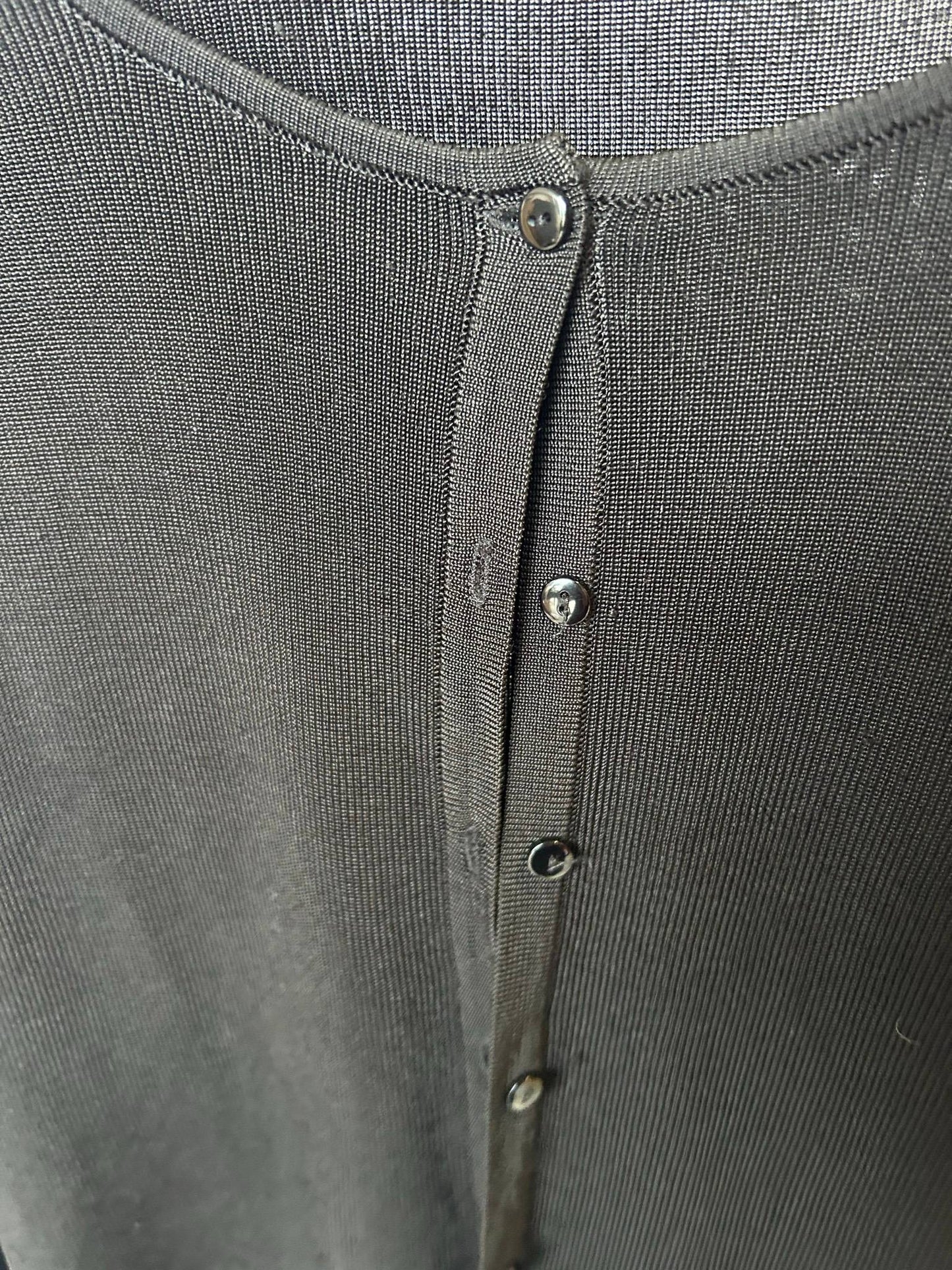 Pepper Corn svart cardigan med långa ärmar